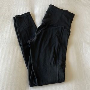 Athleta Black Moto Leggings